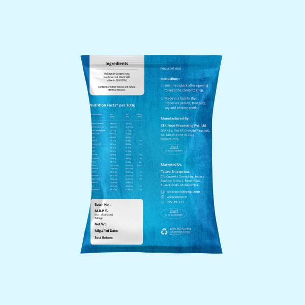 Crunchy Makhana with Pink Salt